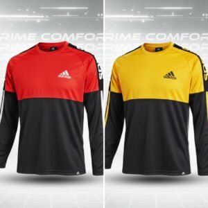 102 Full Sleeve-RED/YELLOW