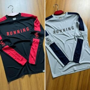 106 Running Sleeve-Black/Grey.